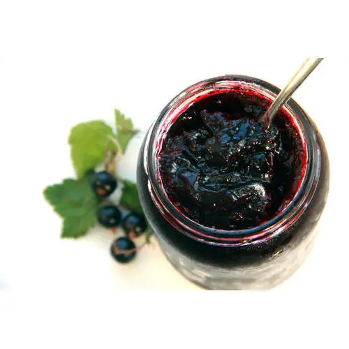 
Natural product 100% Blackcurrant sweet marmalade in jars Real Jam 