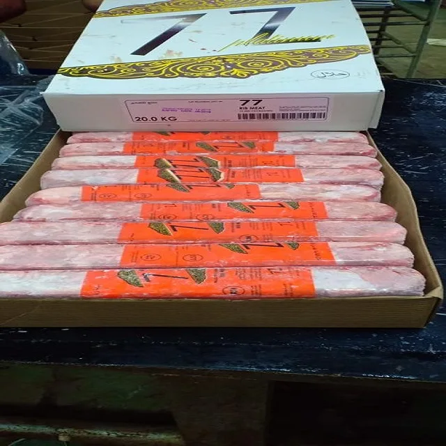 (77 )RIB MEAT  Indian Halal Frozen Boneless Buffalo Meat