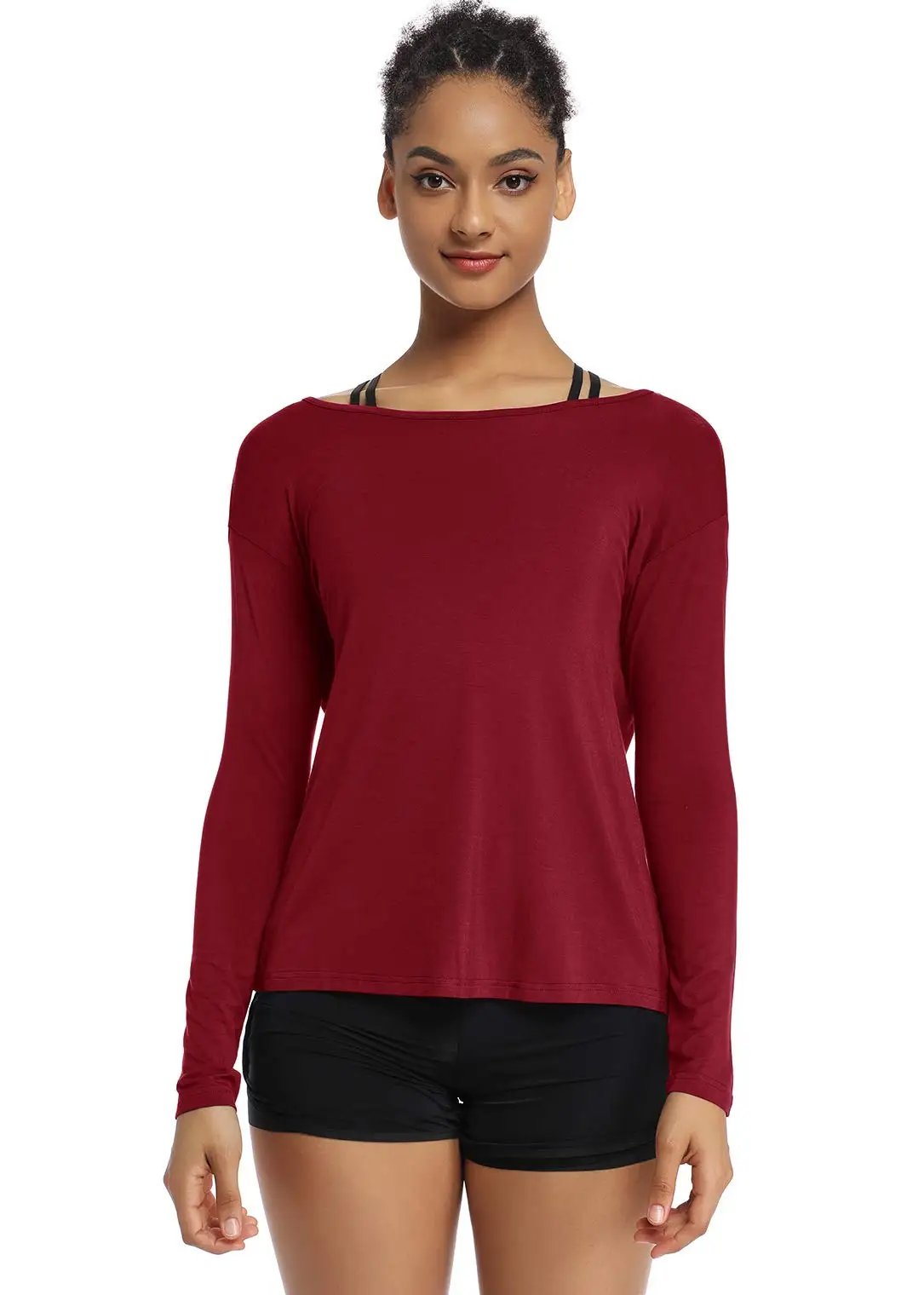 Женский спортивный жилет на шнуровке, топ для йоги