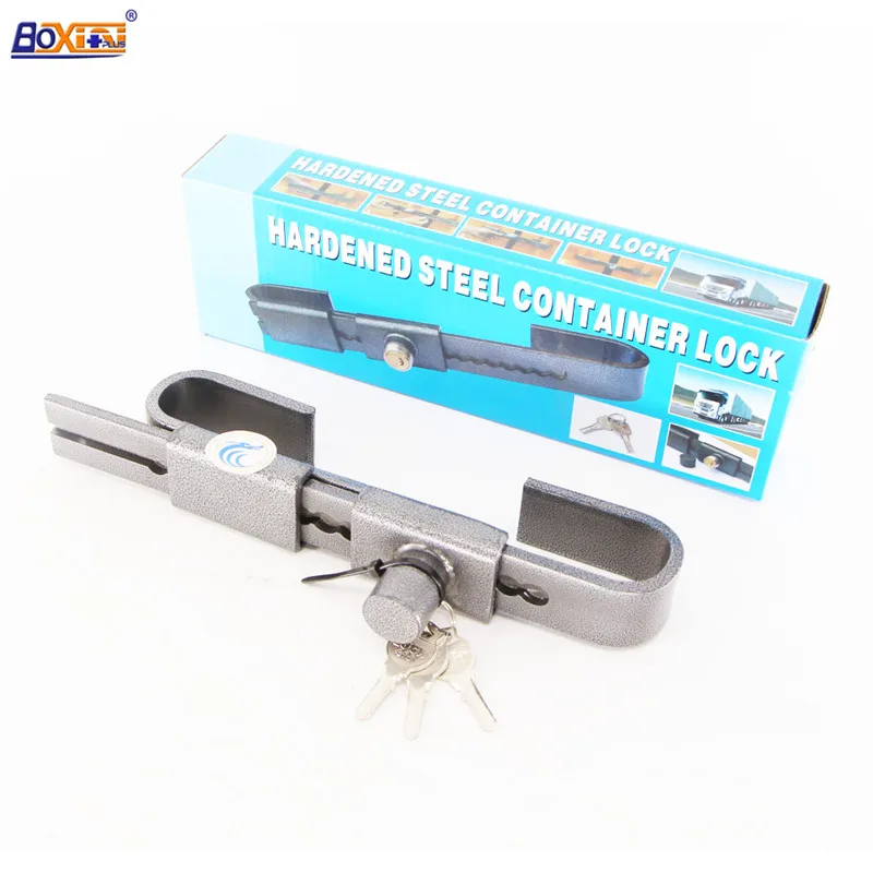 Steel Container Door Lock with Black Painted
