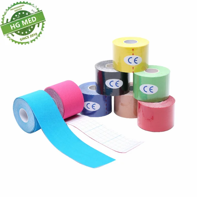 New Kinesiology Tape Athletic Recovery Elastic Tape Kneepad Muscle Pain Relief Knee Pads Support for Gym Fitness Bandage