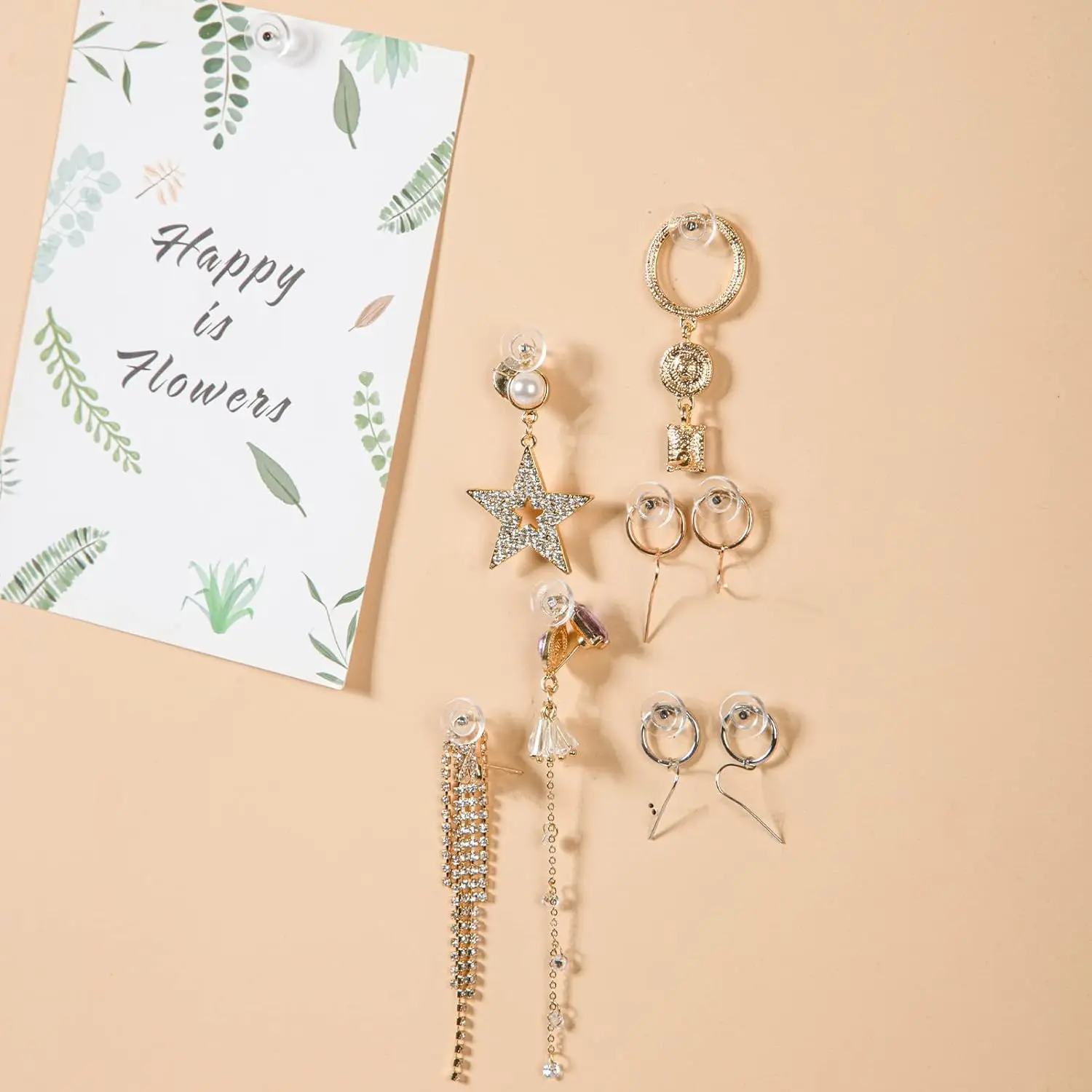 150pcs Plastic Clear Flat Head Thumb Tacks for Bulletin Boards, and Office Organization