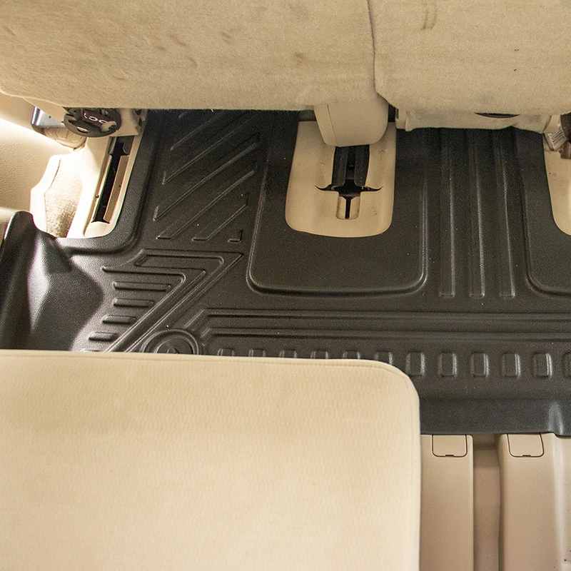 Wholesale hotsell tpo eco-friendly material 5D car mats is suitable for Toyota HILUX 2006-ON