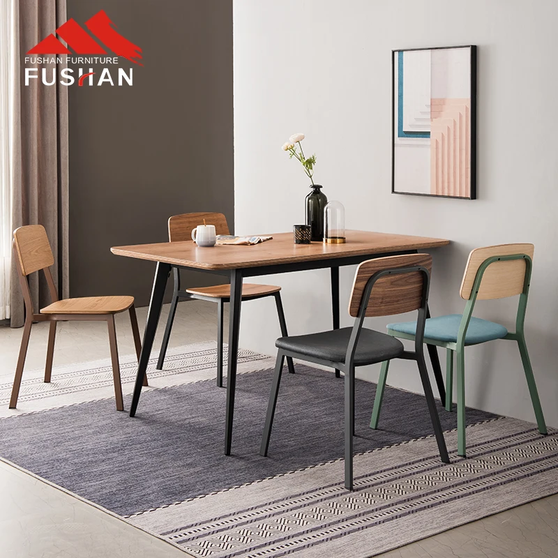 High Quality Nordic Luxury Modern Leather Seat Coffee Shop Chair With Hotel Club Restaurant Dining Chair