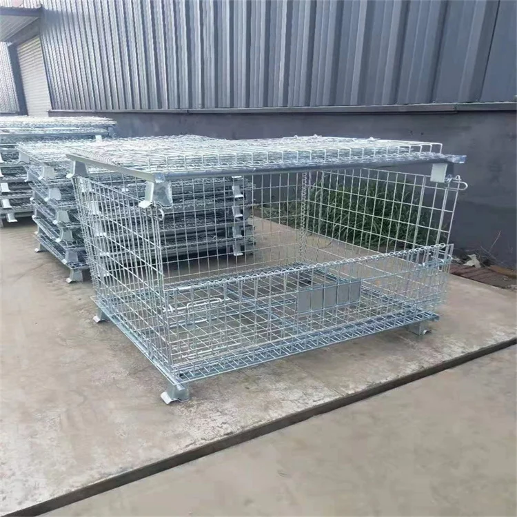 Sale priced direct sale lockable metal storage cage outdoor safety industrial metal cage storage container