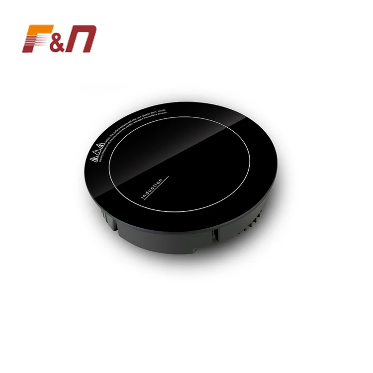 Небольшая индукционная варочная панель Shabu, круглая промышленная Встроенная индукционная плита