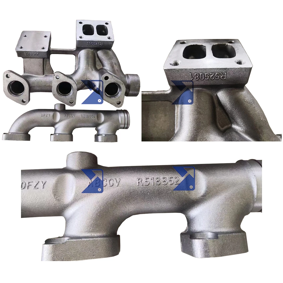 Для John Deere S660 6090 выпускной коллектор R518852 R525081