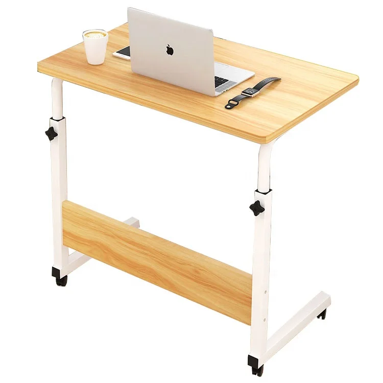 natural removable adjustable sofa laptop table