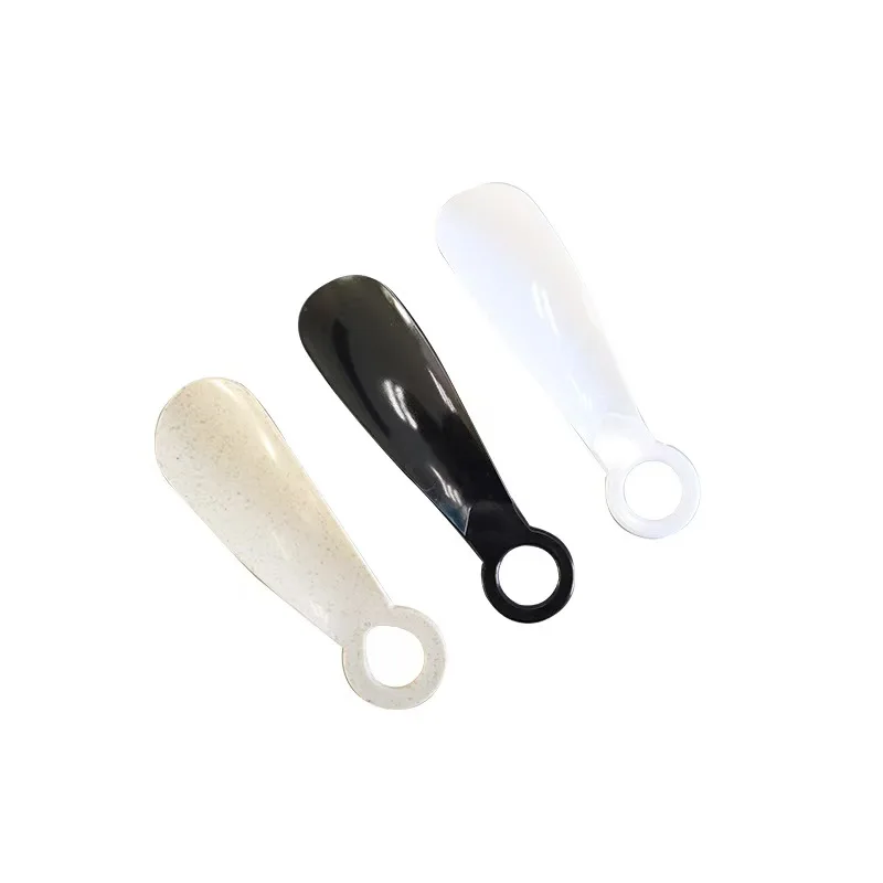 Custom Colorful Strong Shoehorn Men Women Children Shoe Help Wear Shoes Plastic Shoe Horn
