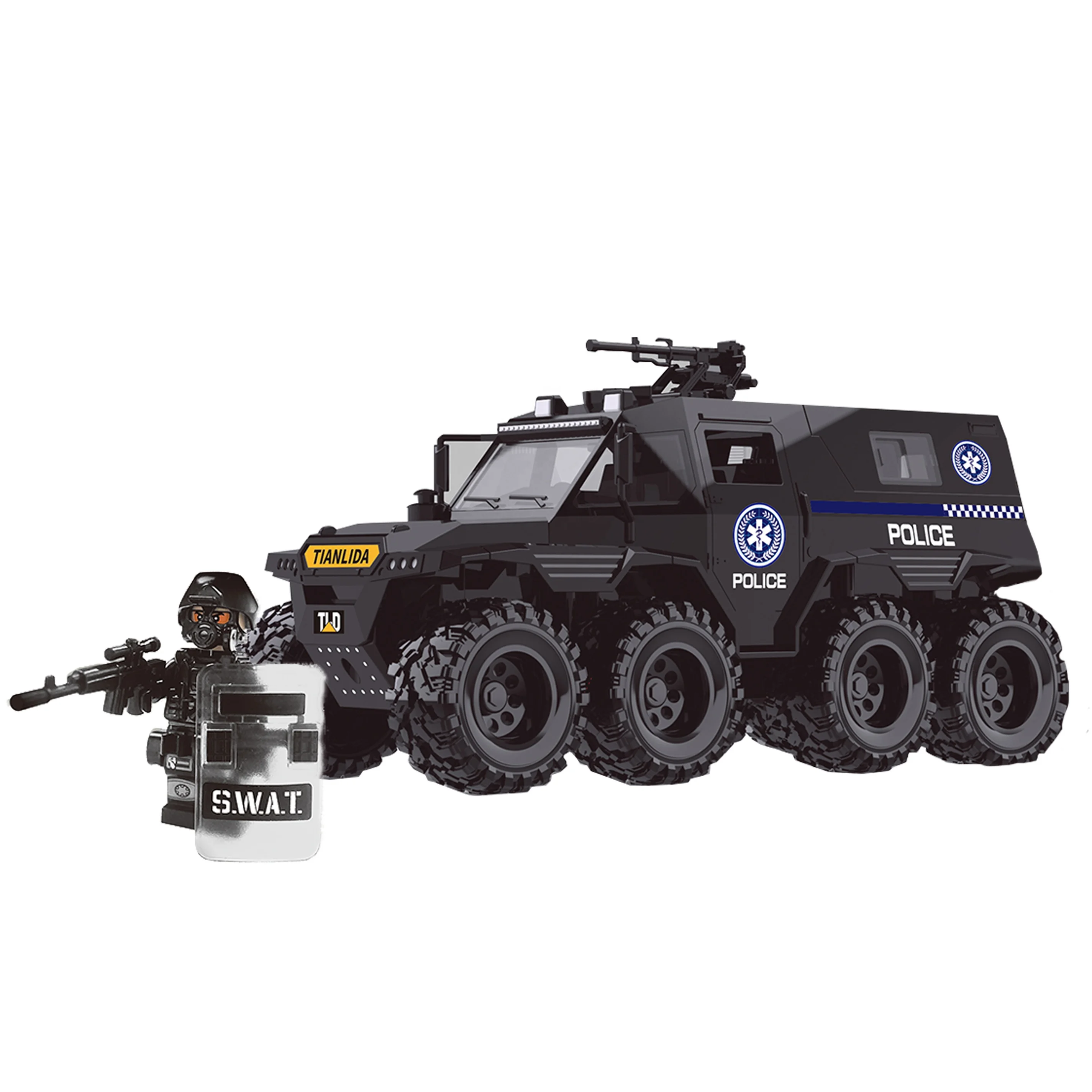 KUNYANG battery operated juguetes electric police car plastic model fire truck sound light kid friction vehicle armored car toys