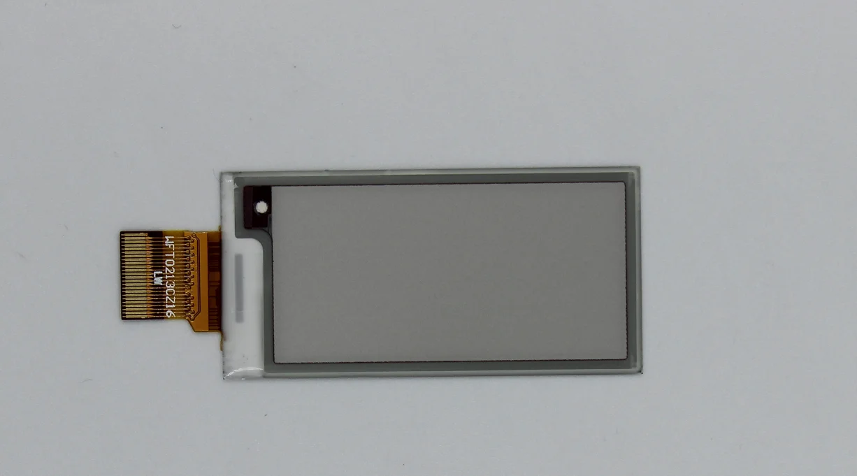 Small screen 2.13 inch E- INK display with resolution of 122 * 250 for price tag display