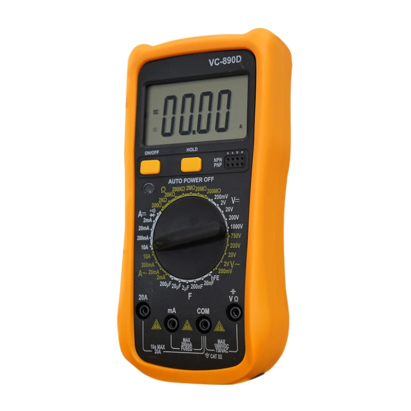 Yangzi маленький карманный Ручной Электронный Умный Цифровой ЖК-дисплей мультиметр для продажи