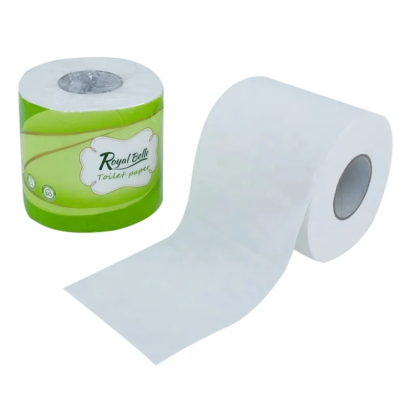 Wood Pulp Toilet Paper China Wholesale Cheap Water Absorbent Hotel Bathroom Toilet Tissue Roll