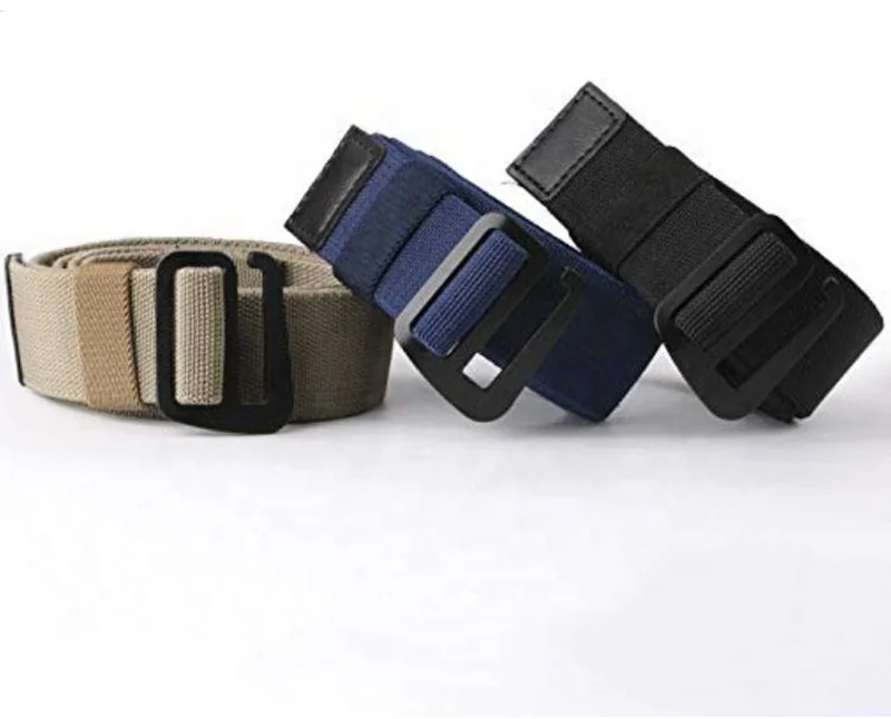 High Quality Adjustable Widely Use Colorful Vintage Breathable Webbing Personalize Tactical Canvas Belts