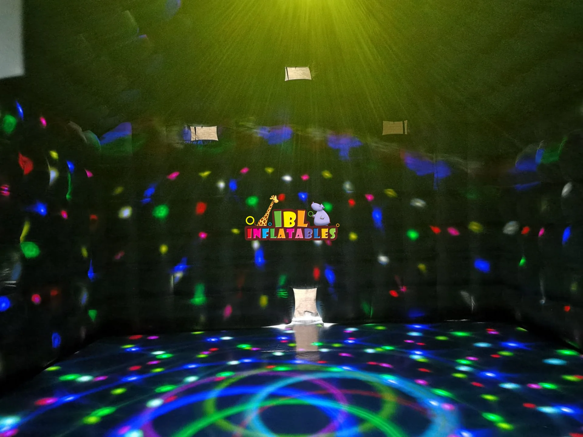 Backyard Oxford Cloth or PVC Material Inflatable Night Club Tent Party Inflatable With Disco Light Inflatable Nightclub