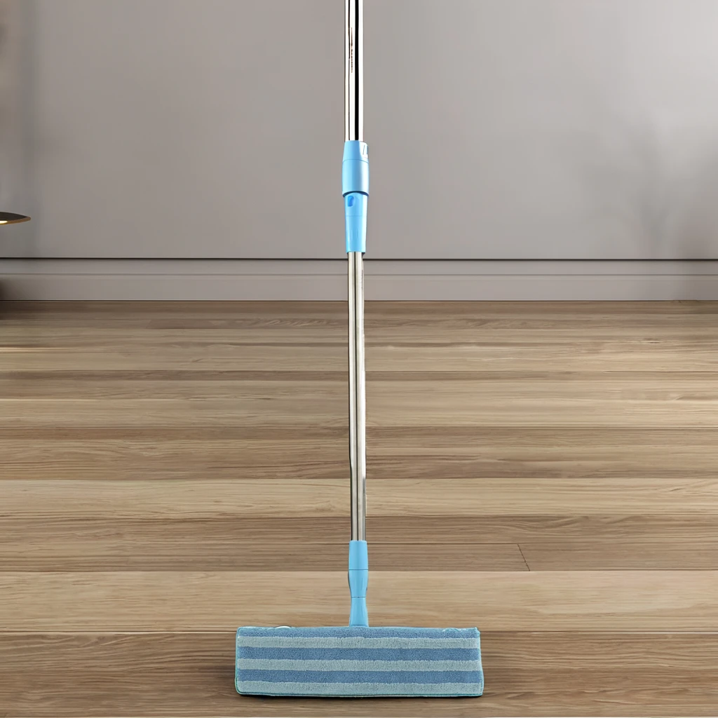 Hot New Wet and Dry Stainless Steel Mop Microfiber Household Mop with Durable Swivel Handle Rectangle Shape for Car Cleaning