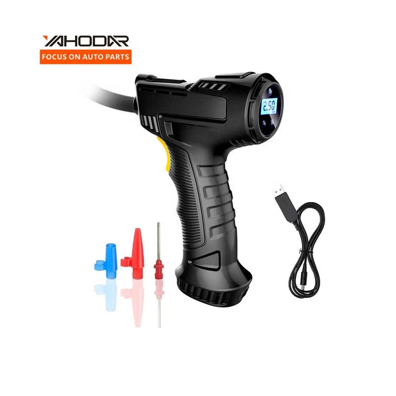 Auto Accessories Inflatable Pump Wireless Air Pump For Cars Motorcycles Ebike Accessories 150 PSI Vehicle Tire Inflator