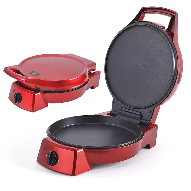 12.5 inch Adjustable Temperature Control Pizza Pan 1450W countertop electric pizza maker