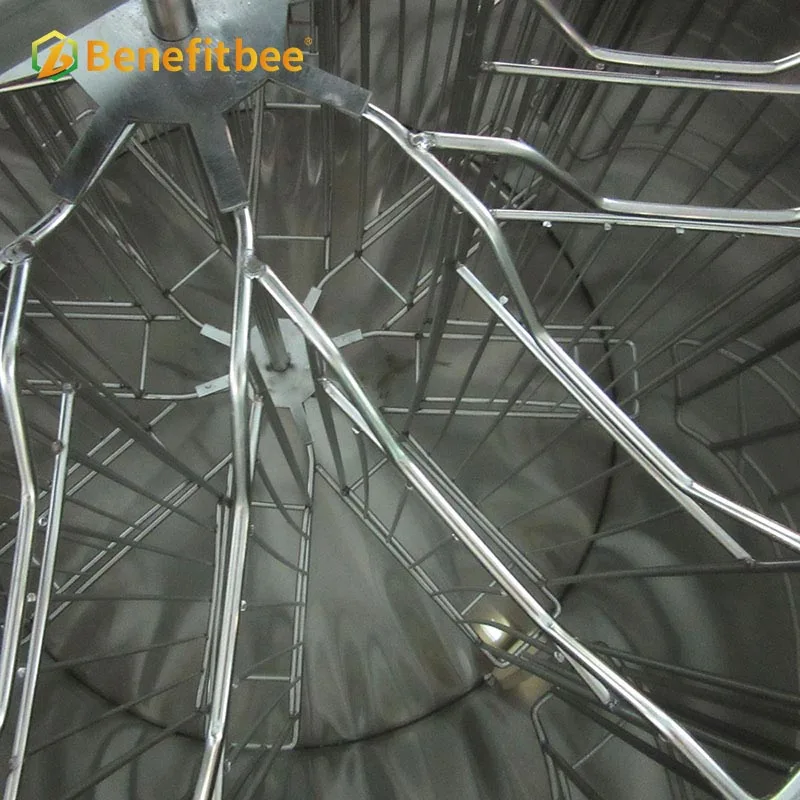 8-Frame Manual stainless steel honey extractor langstroth