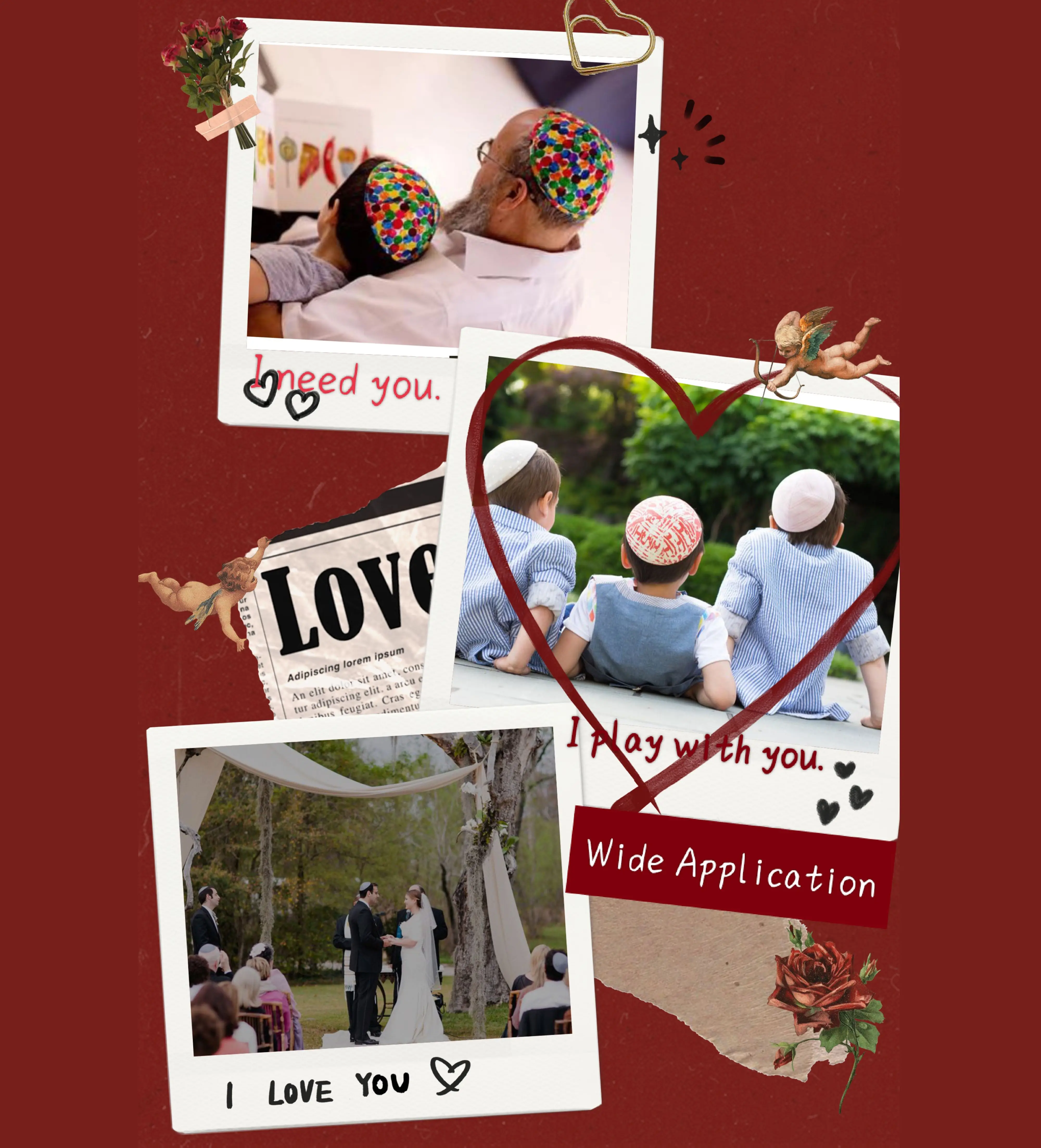 Traditional Jewish Yarmulke 5  To 20cm Blue White Israel Kippot Bulk DMC Kippah With Star of David