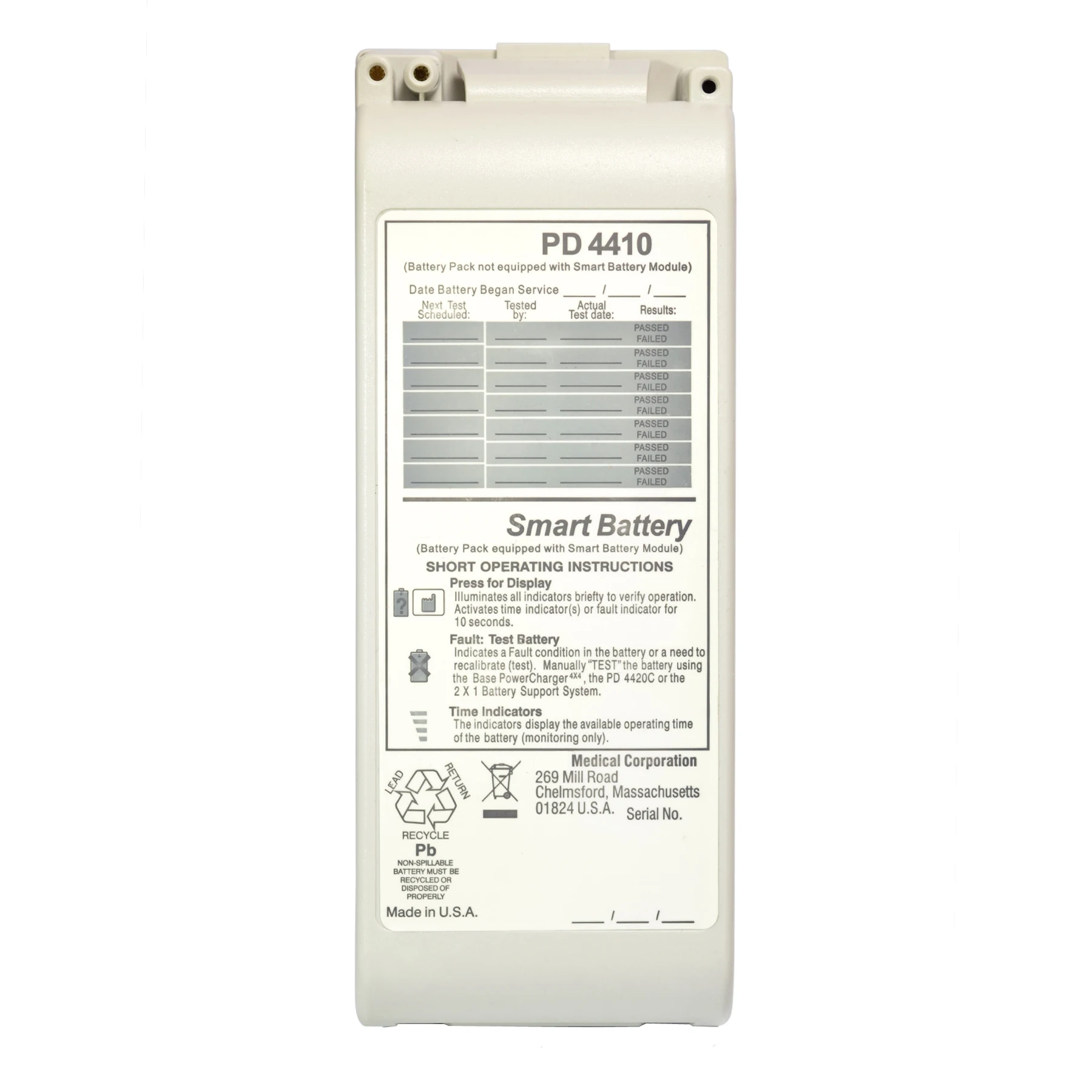 Высококачественная импортная батарея PD4410 для серии Zoll M PD1400 PD1600 PD1700 PD2000 Z5603