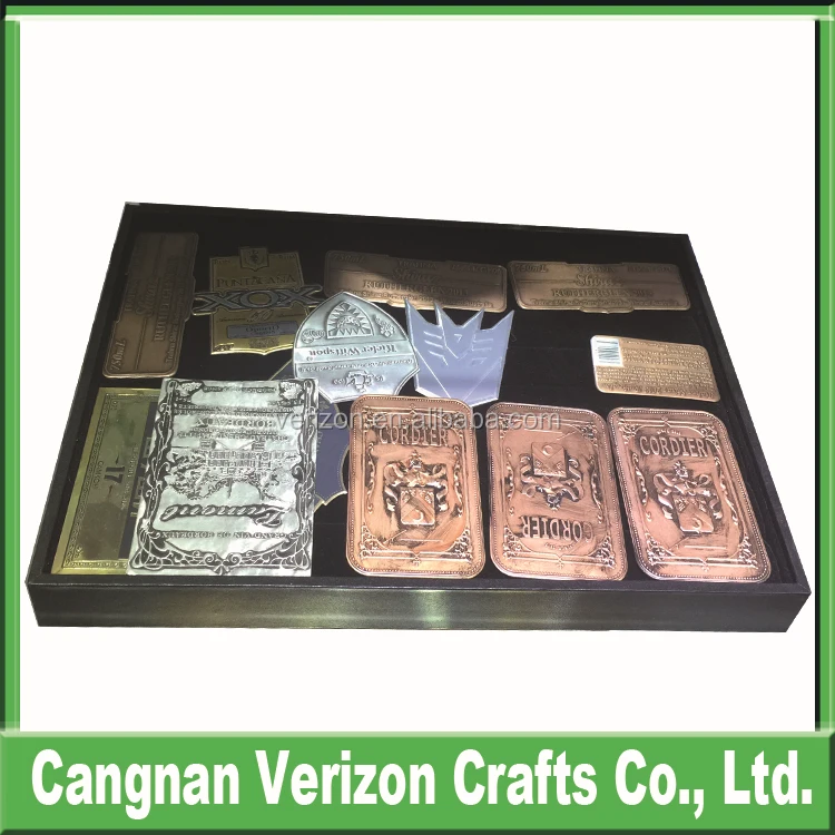 Kieler Wittspon logo wine bottle labels embossed metal label wine bottle sticky label