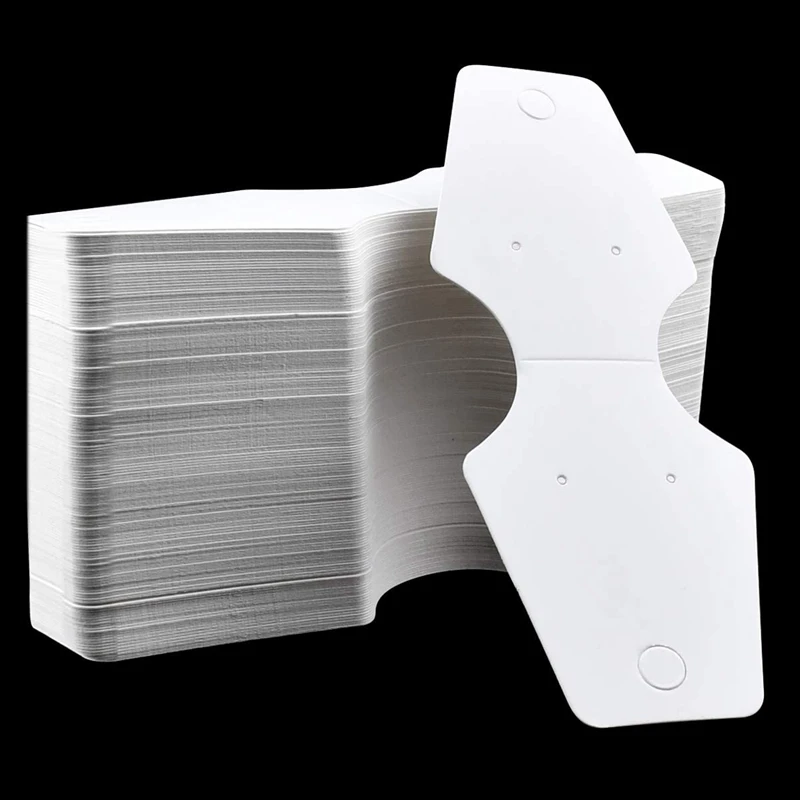 Necklace Display Card Custom Logo Size Fold Over Tags  Bracelets Earrings Necklace Display Card