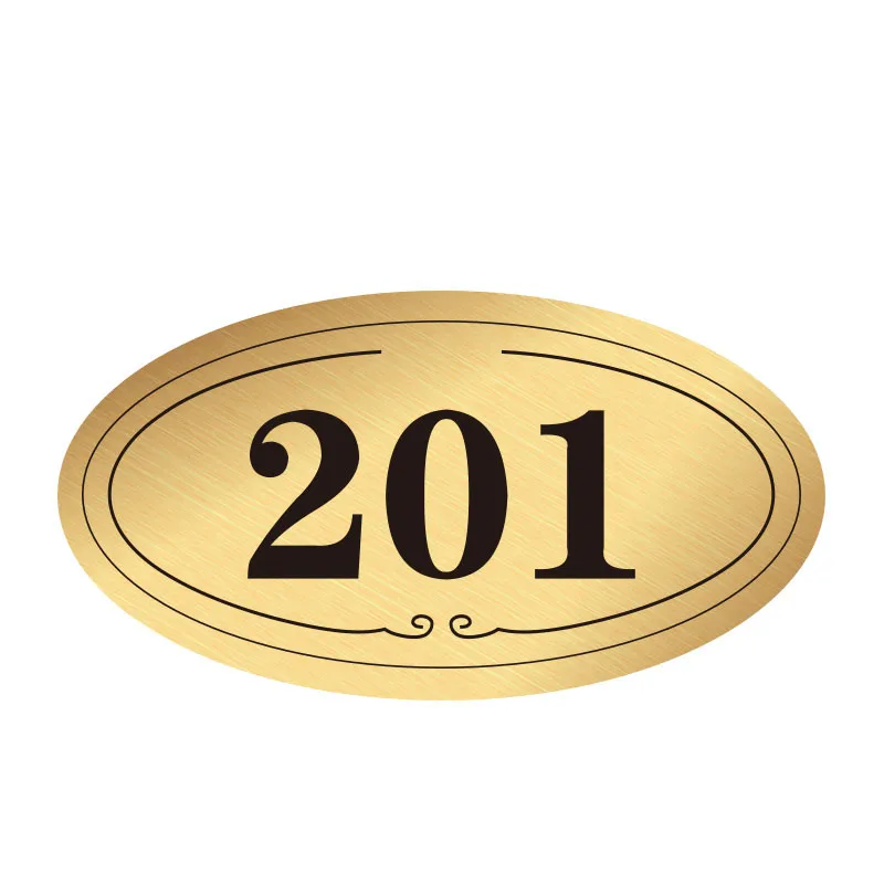 Customize engraving house number sign board plastic abs double color sheet used for