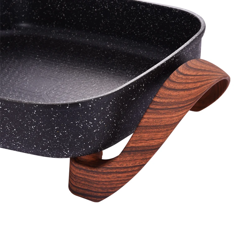 Factory cheap price 40x30cm nonstick multifunction electric cooking pan