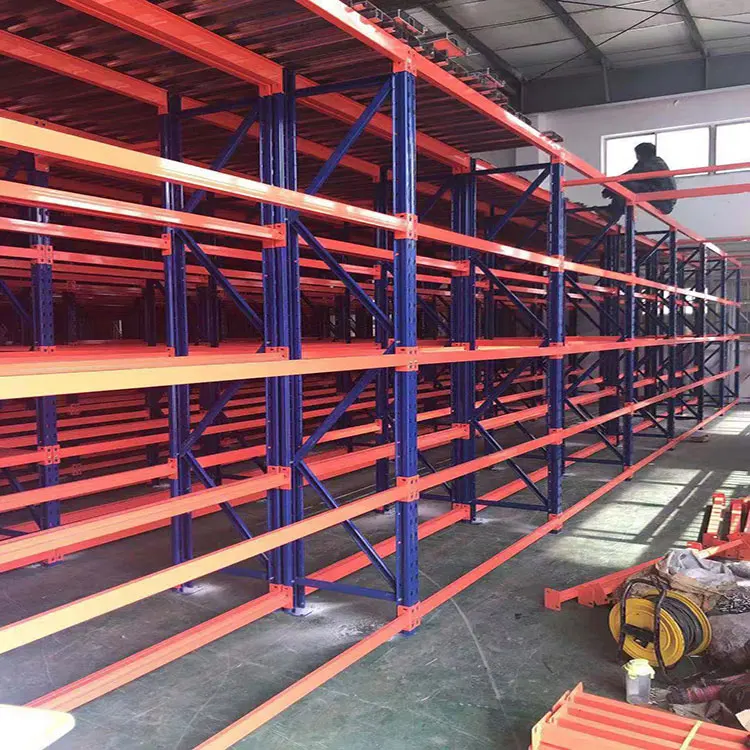  Сверхпрочная Коммерческая стойка для поддонов хранения из железа