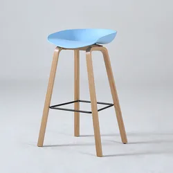Hot sale plastic seat bar furniture counter cafe restaurant height bar stool high chair