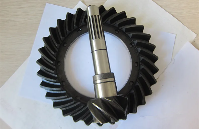 CNC manufacturer OEM custom high quality cone crusher spare parts bevel gear set for sandvik drill parts gear crusher
