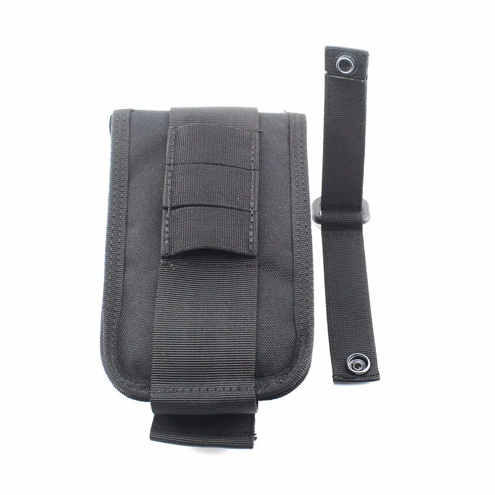 OEM Tactical Molle Phone Pouch with Compass Buckle Factory Molle Cell Phone Pouch Holster Universal Belt Waist Bag