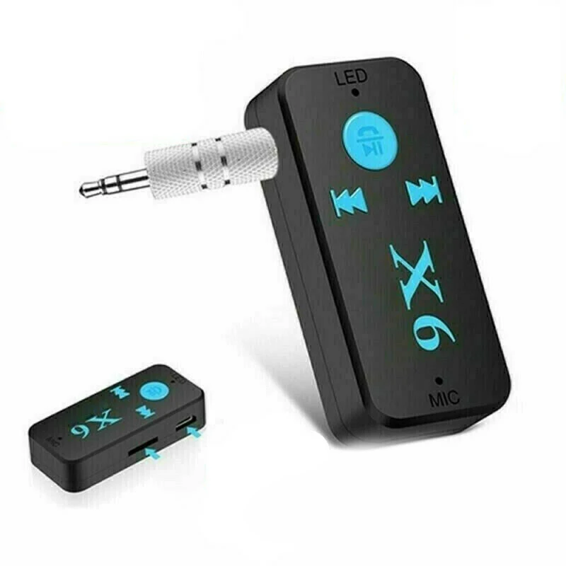 Doonjiey Заводская розетка X6 беспроводной Bluetooth 4 1 3 5 мм AUX аудио стерео музыкальный Автомобильный приемник адаптер автомобильный комплект