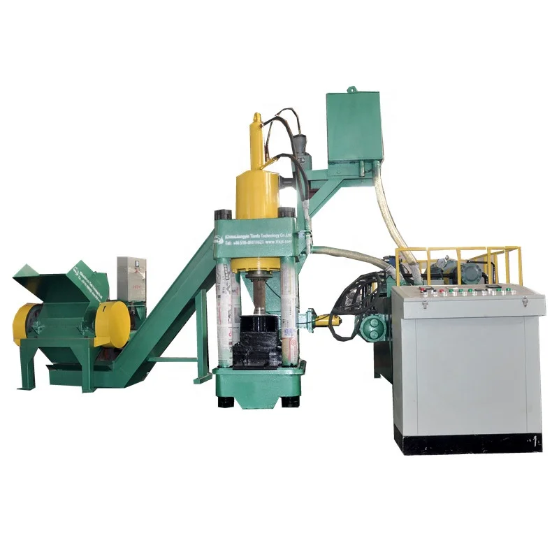 Scrap Metal Chips Briquetting Press Machine