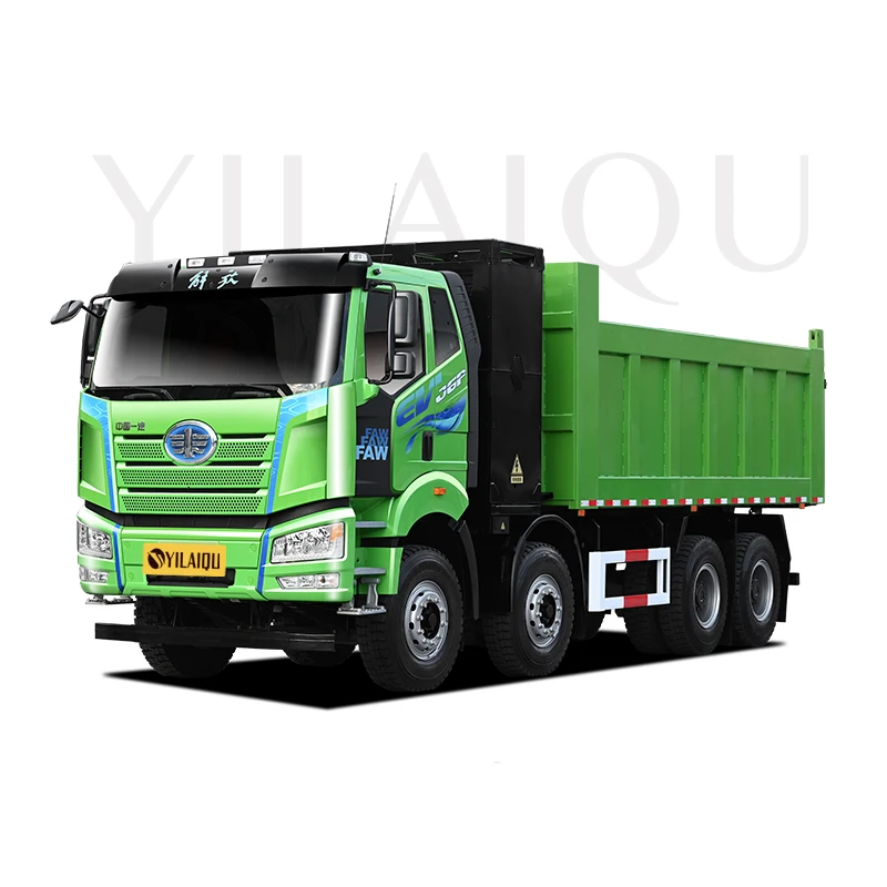Новые энергетические самосвалы для замены аккумуляторов Faw Jiefang J6p 8x4 489 лошадиных сил Тяжелый грузовик 2022 J6L J6l8 J6P6 J6P8