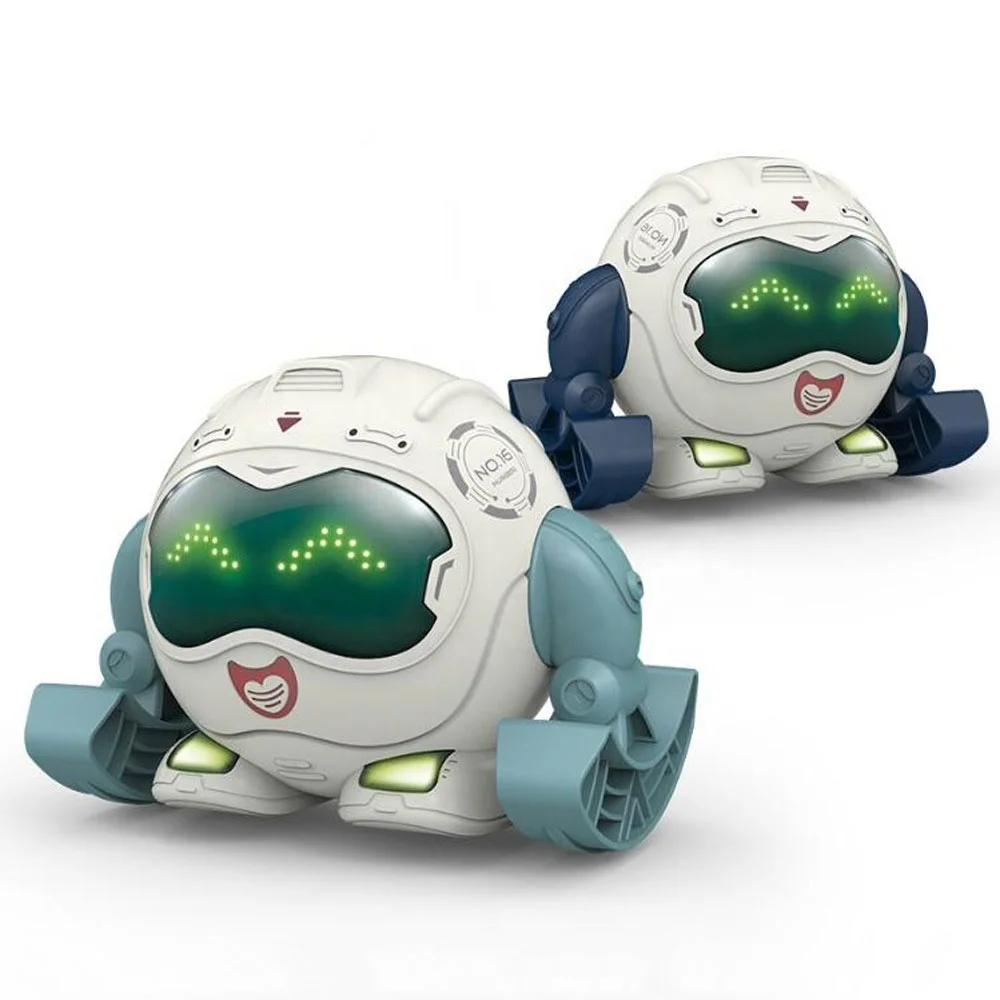 Cheap Intelligent Smart Electric Rolling Educational Tumbling Voice Control Kid Toys Creative Robot