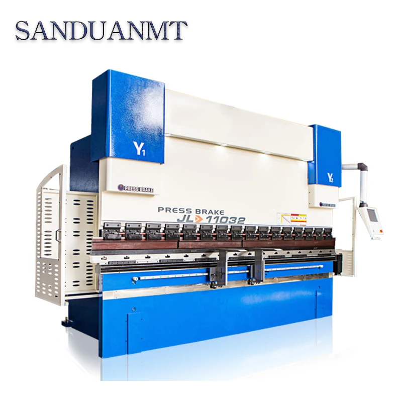 
factory 110T Small hydraulic press brake bending machine with CNC controller for metal plate 