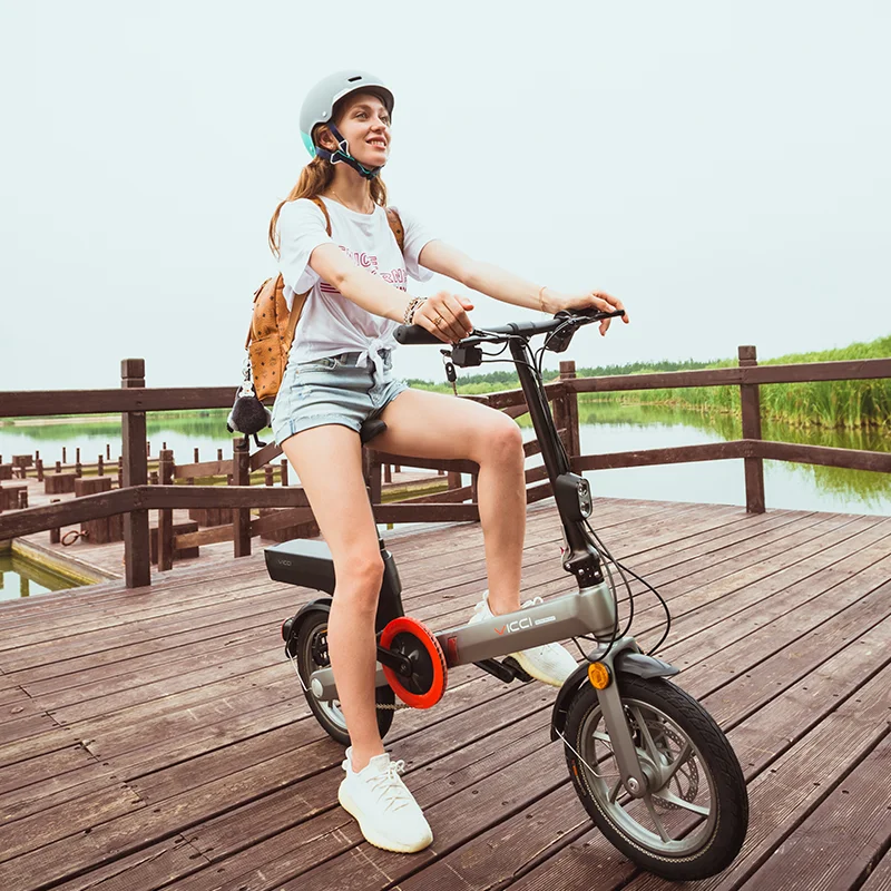 
2020 new design 14 inch 250 W folding e-bike portable electric bicycles smart ebike 
