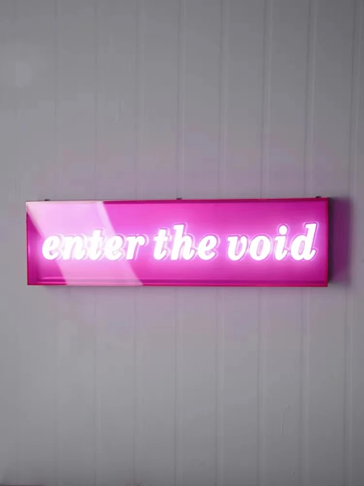 Creative acrylic light box three-dimensional logo luminous word door head sign led advertising light plate customization