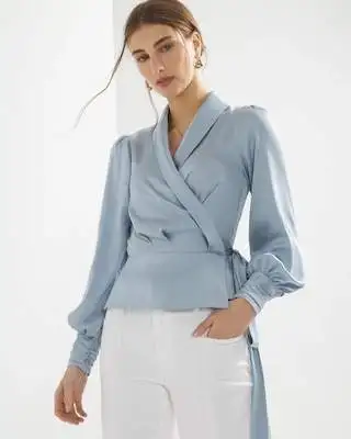 Custom Women Blouses Casual Elegant Silk Shirts Fashion for Everyday Wear