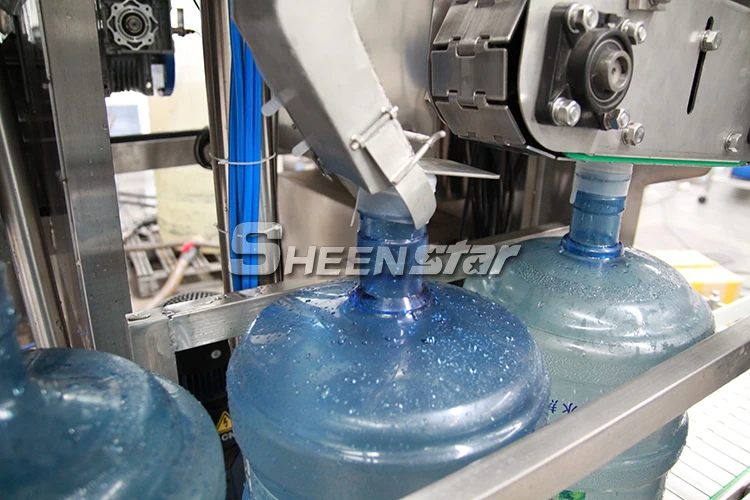 20 liter  5 gallon bottled mineral water pure water filling machine