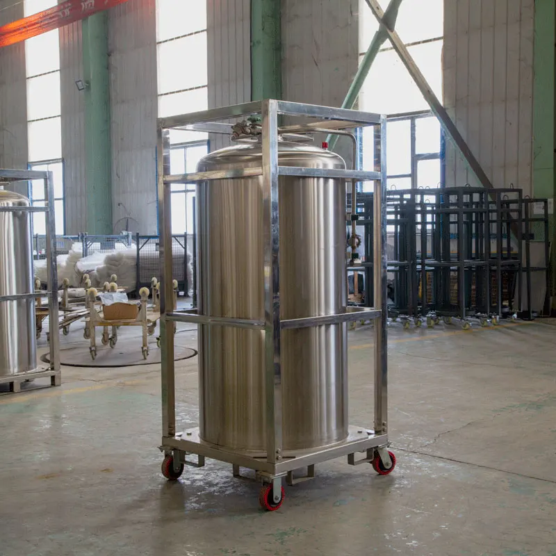 Industrial Brand-new Liquid Nitrogen Dewar Gas cylinder Cryogenic Tank For Cryo sauna Cryo therapy