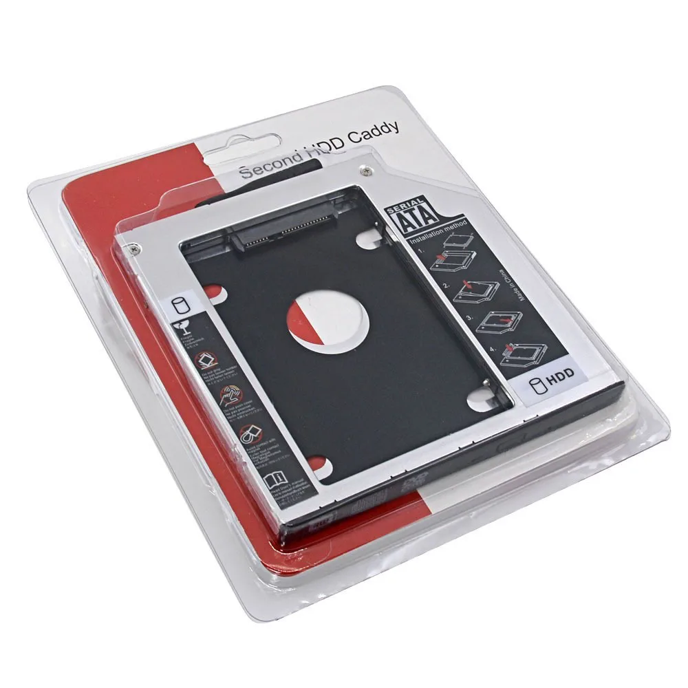  Hdd caddy 9 5 мм 12 7 для ноутбука второй