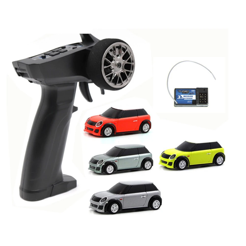 LaiNan Mini car Full scale remote control mini sports car set RTR charging toy