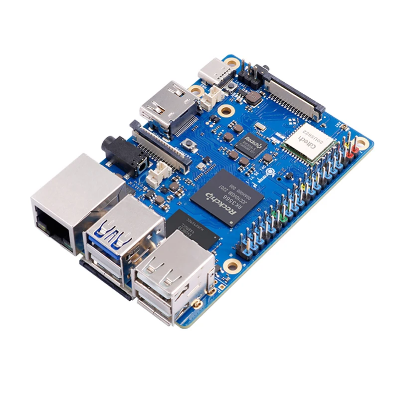 Orange Pi 3B 8GB 4GB 2GB RAM Rockchip RK3566 WiFi5+BT 5.0 Gigabit LAN Port Single Board Run Android Linux OpenHarmony OS Mini PC