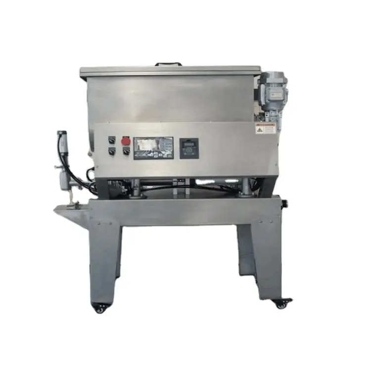 Horizontal Liquid Paste Filling Mixing Machine Big Hopper/chili Sauce Filling Machine with Mixer Hopper Piston Filler Machine