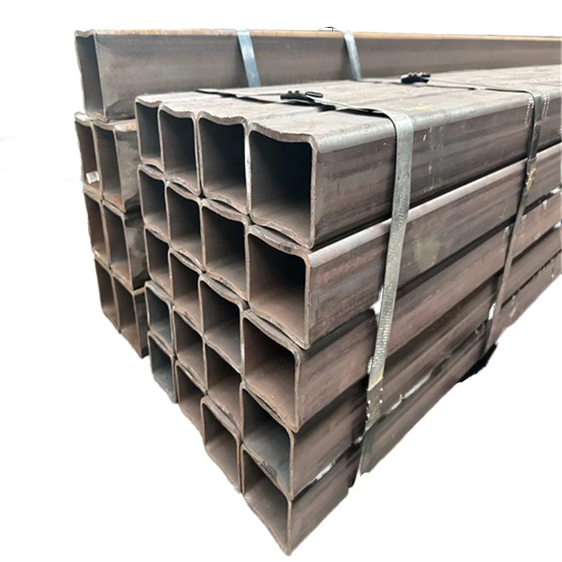 Astm A500 1*1 inch * 1.8mm Black Seamless Steel Pipes Hollow Section Rectangular/Square Metal Tube/Tube