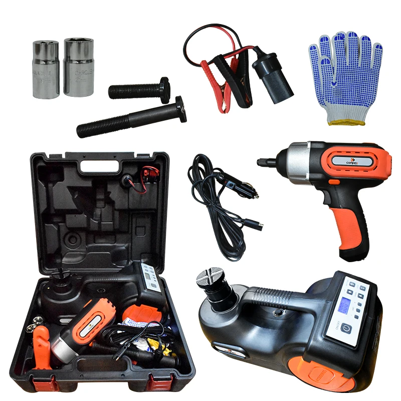 
Conpex New car jack OEM ODM Velicle Repair Tools 12V portable electric jack 5 ton kit for car 