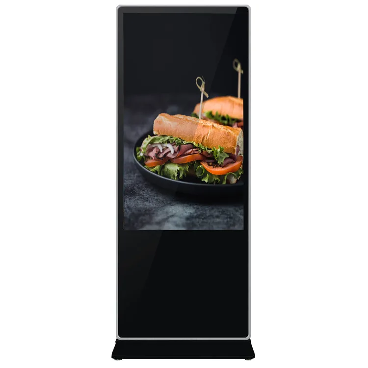 32inch Disability Digital Signage Player Floor Adjustable  Standing Easel Wedding Digital Signage